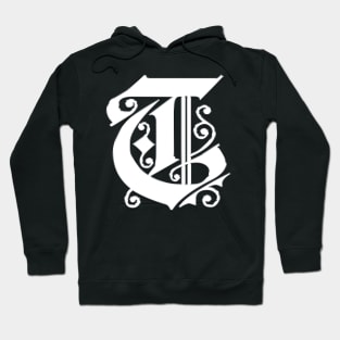 Silver Letter T Hoodie